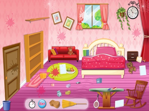 Screenshot #5 pour Nettoyage Princess Room - Nettoyage et jeu de décoration