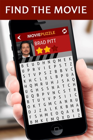Movie Puzzle Word Search - Free screenshot 3