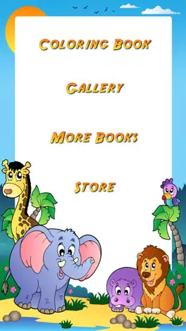 Game screenshot Coloring Book Free - Animals hack