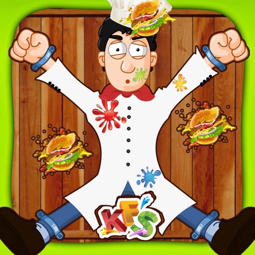 Chef Burger Toss Mania – Aim at dart wheel & hit the target icon