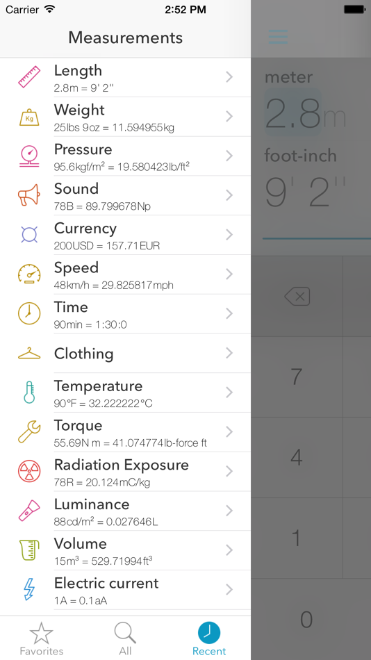 #5. The Converter (iOS) 由: Vladimir Kofman