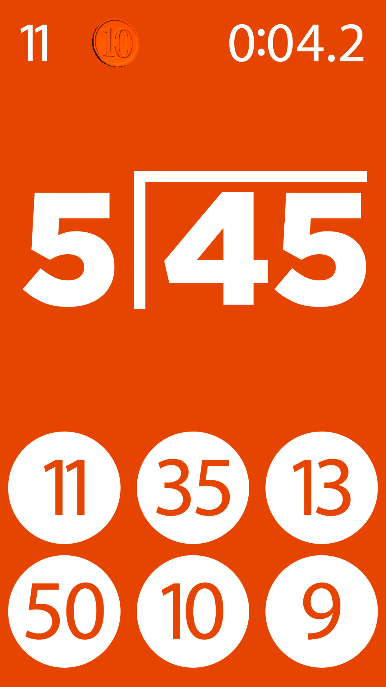 Math Speed Drill