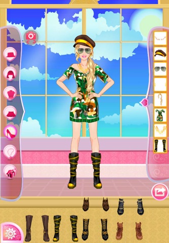 Mafa Army Style Dress Up screenshot 4