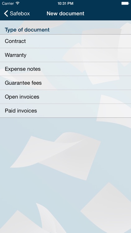 Safebox Scan Documents