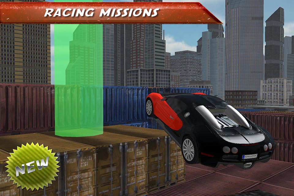 Speed Buga Sports Cars: Need for Asphalt Driving Simulator 3D screenshot 2