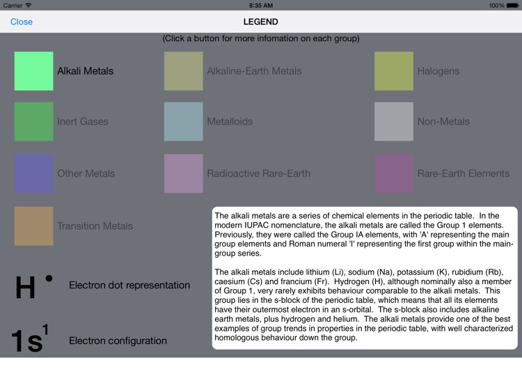 Table of Elements HD screenshot-3