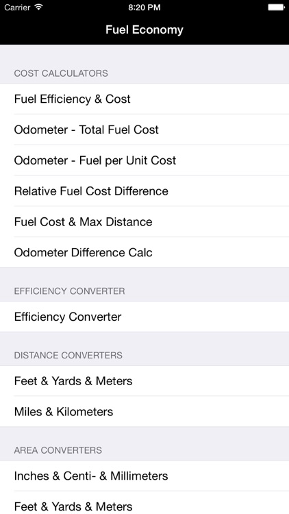 Fuel Calc : MPG, L100k, Car Economy Calculator screenshot-4