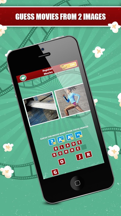 Movie Quest Music Pop Quiz - Guess the word puzzles from pictures, posters and songs. Free!