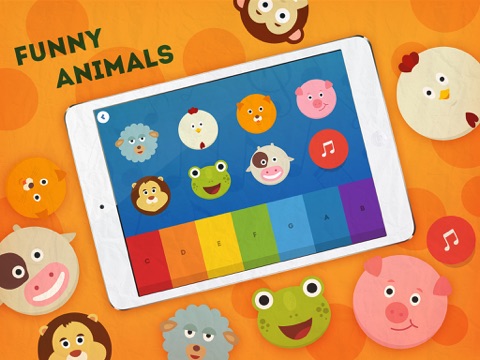 Screenshot #4 pour Free Piano for kids and babies