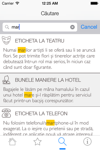 Etiket - Codul bunelor maniere screenshot 4