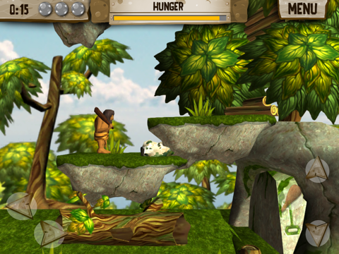 Screenshot #4 pour Hungry Dude - Free Game - Let's go back to the prehistoric age, and look how the caveman survive