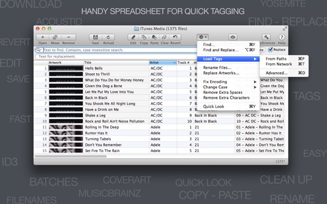 Tag Editor Free on the Mac App Store