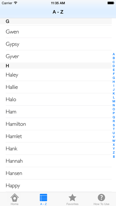 Screenshot #2 pour Pets Names