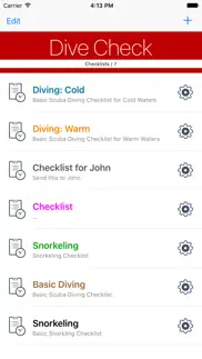 dive check iphone screenshot 1