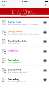 Dive Check screenshot
