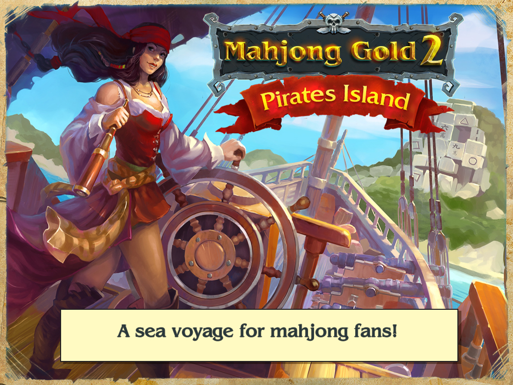 Mahjong Gold 2 Pirates Island Solitaire Free