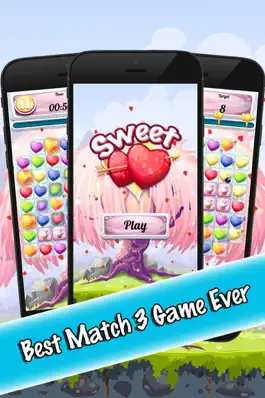 Game screenshot Конфеты Сладкие сердца mod apk