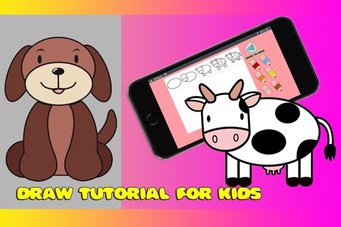 how to draw animals - Drawing lessons for kids screenshot 2