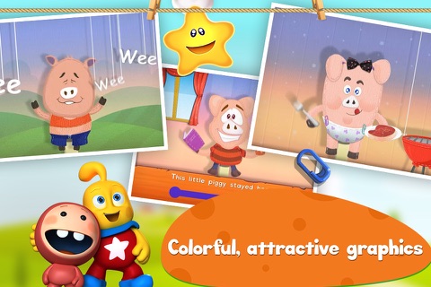 Little Piggy:  TopIQ Storybook For Preschool & Kindergarten Kids screenshot 3