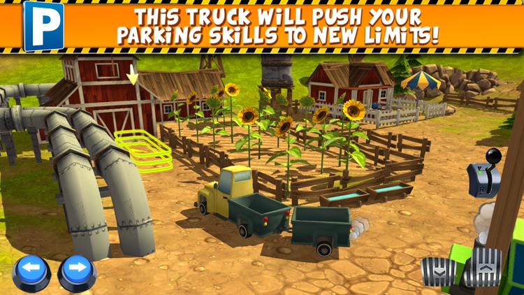 Farm Truck Car Parking Simulator - Real Tractor Driving Test Sim Racing Games screenshot-4