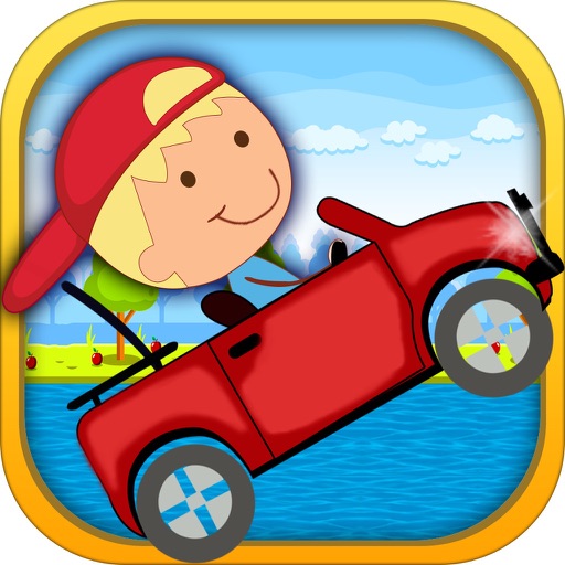 A Red Car Fast Jumping - Race Your Way Into The Top In A Speed Game For Boys PRO icon