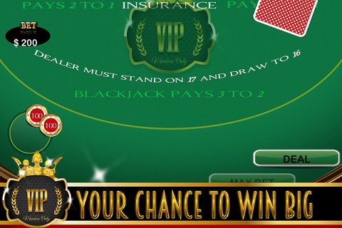 Blackjack VIP - Lucky 21 Casino Chips screenshot 4