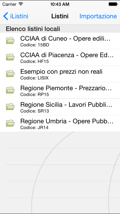 Screenshot #1 pour iListini