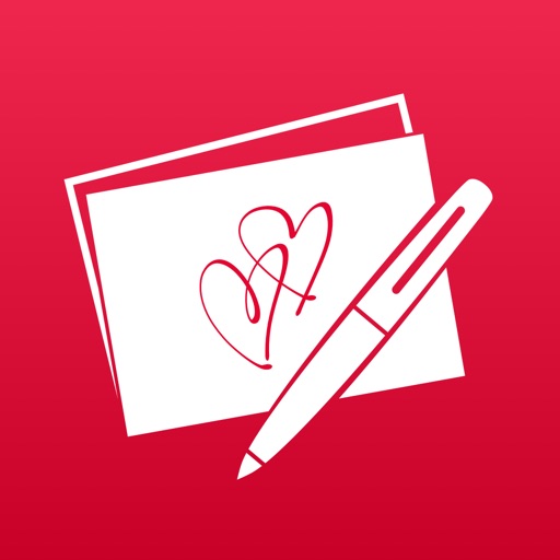 Lovely Handwritten Cards Icon