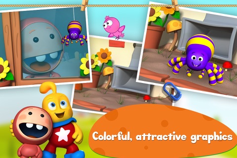 Itsy Bitsy Spider: 3D Interactive Story Book For Children in Preschool to Kindergarten HD screenshot 3