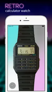 Geek Watch - Retro Calculator Watch screenshot #2 for iPhone