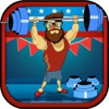 ` Hipster Weight Lifting: Tiny Meat Head Battle Competition Games