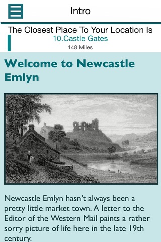 Newcastle Emlyn Heritage Trail screenshot 4