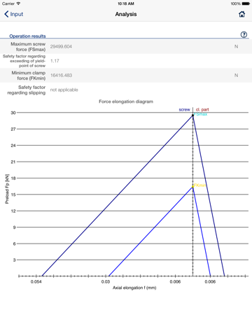 Screw-Designer Basic iPad screenshot