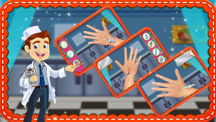 Hand Surgery - Crazy skin beauty surgeon and doctor hospital game screenshot-3