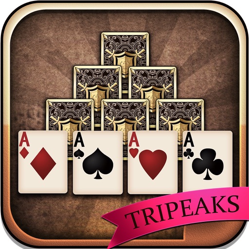 TriPeaks Solitaire for iPhone iOS App