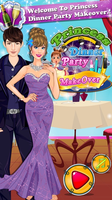 How to cancel & delete Princess dinner party makeover from iphone & ipad 1
