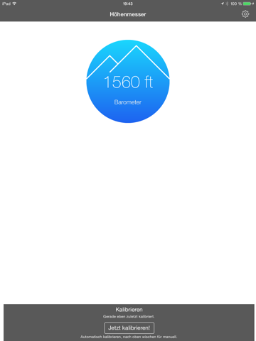 Screenshot #4 pour Barometrischer Höhenmesser