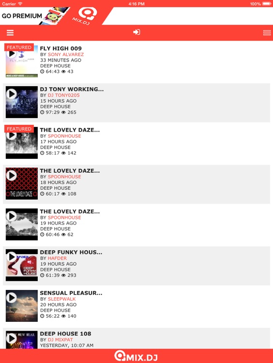 Deep House Party HD by mix.dj