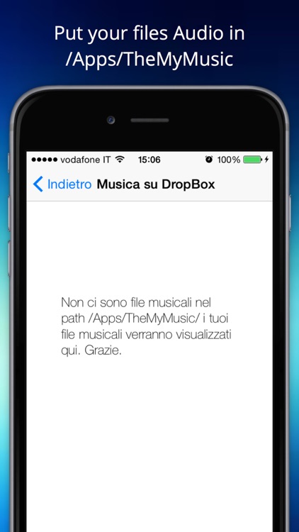 Music Download and Player Streaming for Dropbox