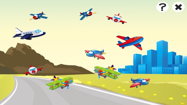 Airplanes Learning Game for Children Age 2-5: Learn at the Airport screenshot-3