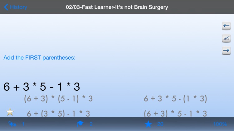 Algebra Explained c. 1 Order of Operations LITE screenshot-4