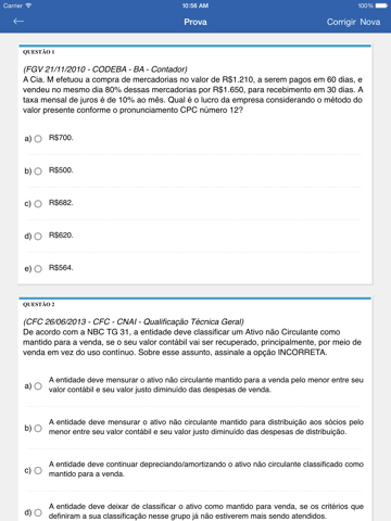 Leitor10 iPad screenshot