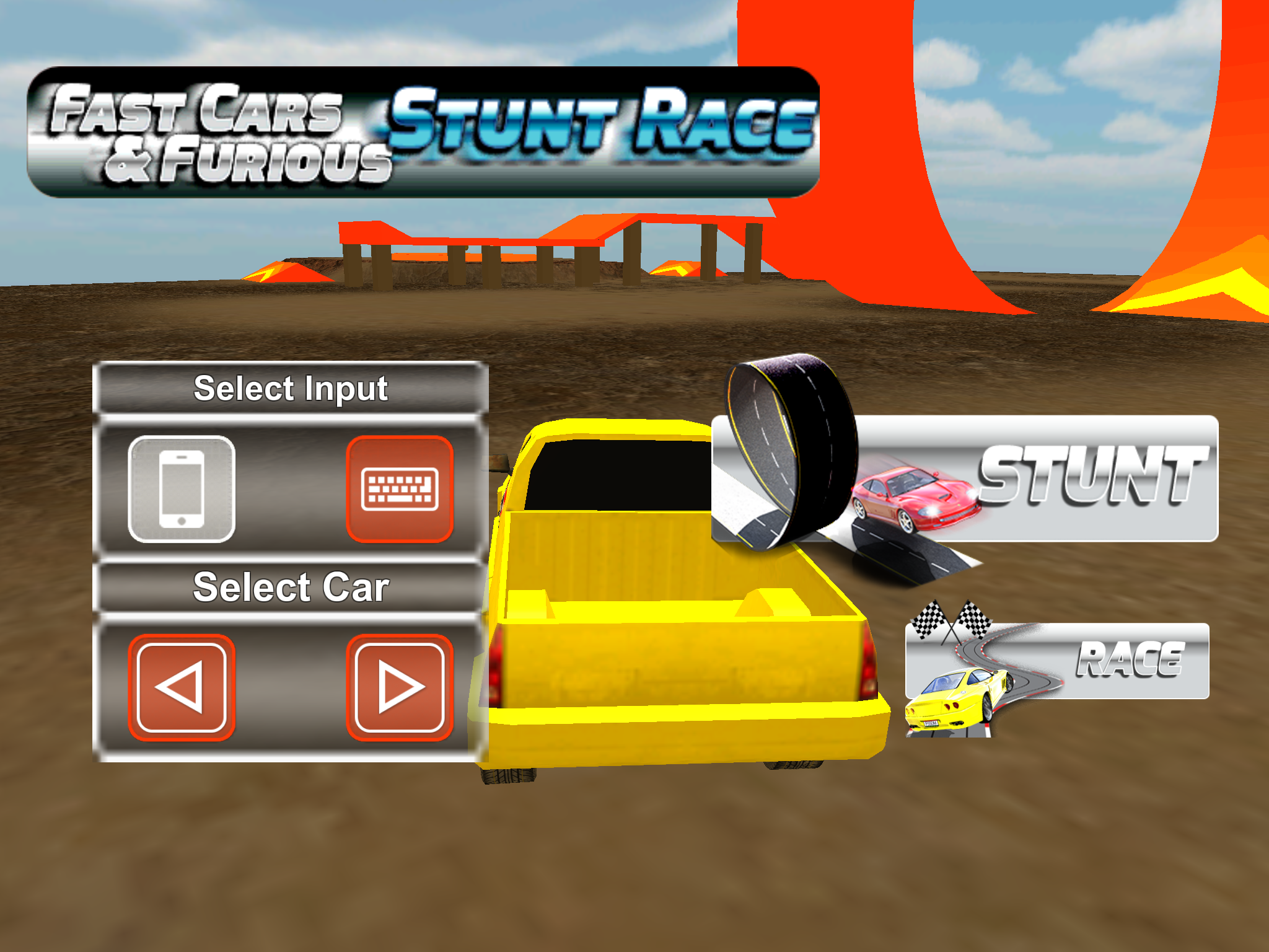 Fast Cars & Furious Stunt Race