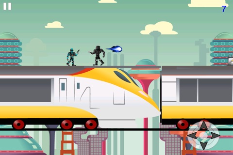 A Ninja Police Subway Shadow Battle FREE - City Train Future Cops Alien Pursuit screenshot 3