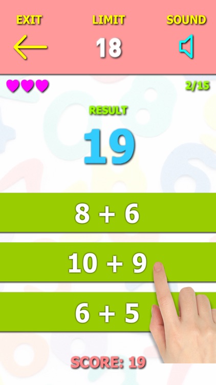 Those Numbers 3 - Free Math Game