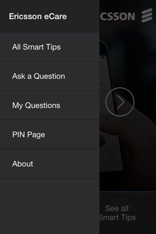 Ericsson eCare screenshot 2