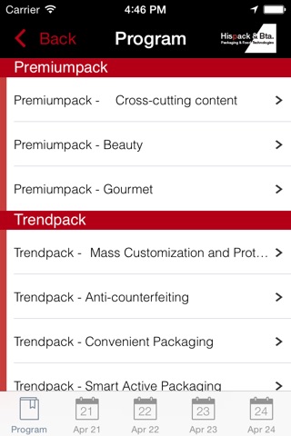 Hispack&Bta. Packaging & Food Technologies screenshot 2