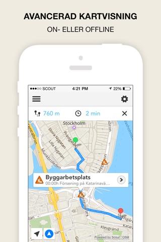 GPS Navigation, Maps & Traffic - Scout screenshot 3