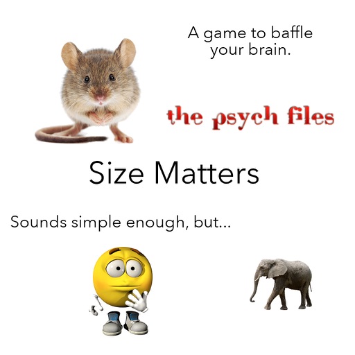 Size Matters - An Educational Brain Game to Tease Your Noggin! icon