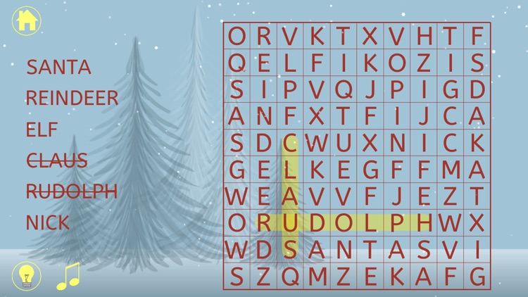 Christmas Word Search : Kids Holiday Word Find Puzzle Game screenshot-3